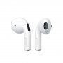 WK TWS V4 vezeték nélküli Bluetooth fülhallgató - Apple készülék - fehér