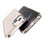 Átlátszó MagSafe tok csillámokkal - iPhone 13 - arany