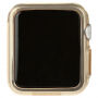 BASEUS ultra vékony gumitok - Apple Watch 38mm (tl. 0,65mm) - aranysárga