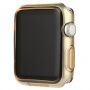 BASEUS ultra vékony gumitok - Apple Watch 38mm (tl. 0,65mm) - aranysárga