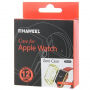 HAWEEL vékony átlátszó borító / tok - Apple Watch 38mm - sárga