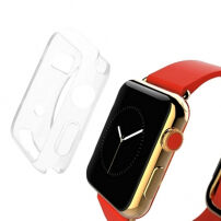 HAWEEL vékony átlátszó borító / tok - Apple Watch 38mm - átlátszó