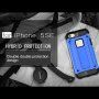 Szuper ellánálló "Armor" tok iPhone 5 / 5S / SE (2016) -re - kék