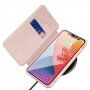 Dux Ducis pénztárcás borító - iPhone 12 mini - rózsaszín