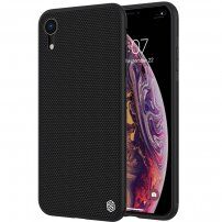 Nillkin nejlonszálas mintás tok - iPhone XR - fekete