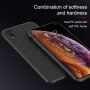 Nillkin nejlonszálas mintás tok - iPhone XR - fekete