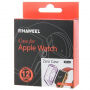 HAWEEL vékony átlátszó borító / tok - Apple Watch 38mm - lilla
