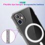 Kemény műanyag tok mágneses gyűrűvel - iPhone X / XS - transzparens