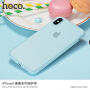 HOCO műanyag védőtok Apple iPhone XS / iPhone X - kék