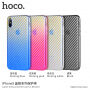 HOCO csillogó védőtok Apple iPhone XS / iPhone X - fehér