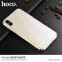 HOCO csillogó védőtok Apple iPhone XS / iPhone X - fehér