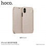 HOCO flip cover tok Apple iPhone XS / iPhone X - arany