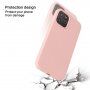 Szilikon tok iPhone 13 Pro - fekete