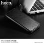 HOCO flip cover tok Apple iPhone XS / iPhone X - fekete
