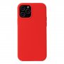 Szilikon tok iPhone 13 - halványpiros