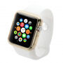 HAWEEL vékony átlátszó borító / tok - Apple Watch 38mm - arany