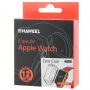 HAWEEL vékony átlátszó borító / tok - Apple Watch 38mm - arany