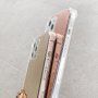 Tok tükrös felülettel - iPhone 13 mini - rózsaszín-arany