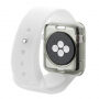 HAWEEL vékony átlátszó borító / tok - Apple Watch 38mm - szürke