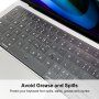 ENKAY vékony billentyűzetborítás (EU) - MacBook Air 13" / Air 15" / Pro 14" / Pro 16" - átlátszó