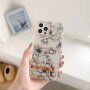 Transzparens védőtok iPhone 11 Pro - körtevirágok