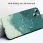 Védőtok akvarell mintával - iPhone 13 Pro Max - zöld