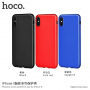 HOCO vékony védőtok Apple iPhone XS / iPhone X - kék