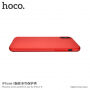 HOCO vékony védőtok Apple iPhone XS / iPhone X - piros