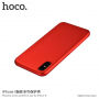 HOCO vékony védőtok Apple iPhone XS / iPhone X - piros