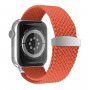 Nylon fonott szíj csúsztatható csattal - Apple Watch 42mm / 41mm / 40mm / 38mm - narancssárga