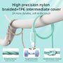JOYROOM fonott adat- és töltőkábel PD 20W USB-C / Lightning - iPhone / iPad / iPod / AirPods - 1 m - fekete