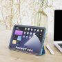 Matt tok állvánnyal - iPad mini 6 / mini 7 - kék