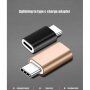 Adapter lightning female / USB-C male - fekete