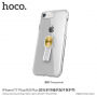 HOCO tok textil tartóval Apple iPhone SE (2020/2022) / 8 / 7 - transzparens