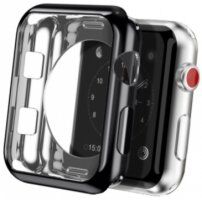 Dux Ducis védőtok puha műanyagból Apple Watch 42mm - fekete