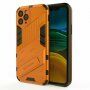 Tartós védőtok állvánnyal - iPhone 11 Pro - narancssárga