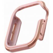Uniq Valencia fém borító - Apple Watch 40mm - világos rózsaszín