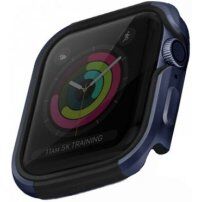 Uniq Valencia fém borító - Apple Watch 40mm - kék