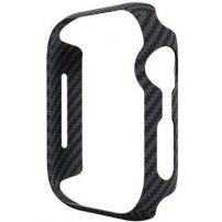 Pitaka Air tok szénszálas mintával Apple Watch 40mm - fekete-szürke