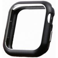 Fém mágneses védő tok Apple Watch 44mm - fekete