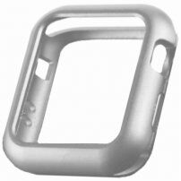 Fém mágneses védő tok Apple Watch 44mm - ezüst