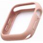 Uniq Lino szilikon borító - Apple Watch 44mm - világos rózsaszín