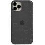 Átlátszó tok változó szívekkel - iPhone 13 Pro Max - fekete