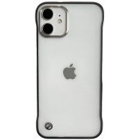Matt átlátszó védőtok - iPhone 11 - ezüst