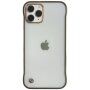 Matt átlátszó védőtok - iPhone 11 Pro Max - arany