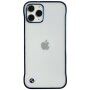 Matt átlátszó védőtok - iPhone 11 Pro Max - kék
