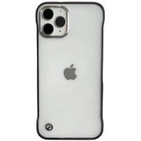 Matt átlátszó védőtok - iPhone 11 Pro Max - ezüst