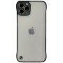 Matt átlátszó védőtok - iPhone 13 Pro Max - zöld