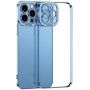 Transzparens tok galvanizált éllekkel - iPhone 13 - kék