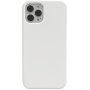 Védőtok csillámokkal - iPhone 12 Pro Max - fehér